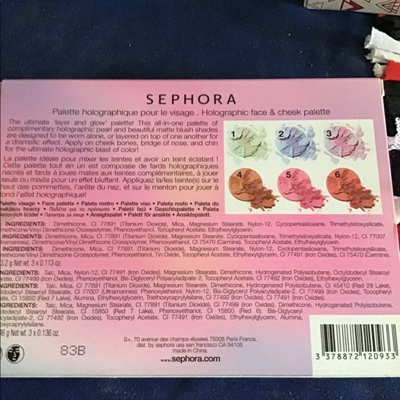 Sephora Holographic- 2 palettes. - Picture 2 of 3